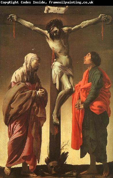Hendrick Terbrugghen The Crucifixion with the Virgin and St.John
